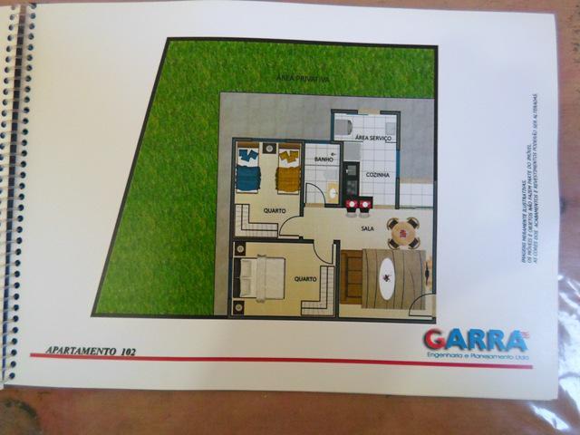 Apartamento, Tijuco, 2 Quartos, 2 Vagas