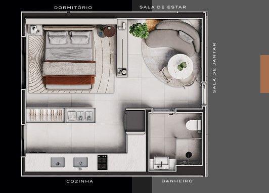 Apartamento, Centro, 3 Quartos, 1 Vaga, 1 Suíte