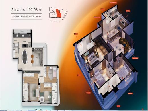 Apartamento, Anchieta, 2 Quartos, 2 Vagas, 2 Suítes