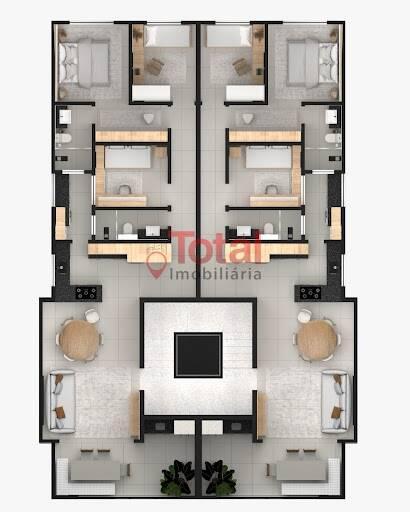 Apartamento, Veneza, 3 Quartos, 1 Vaga, 1 Suíte