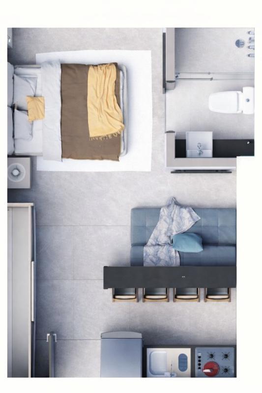 Apart Hotel, Ipiranga, 1 Quarto, 0 Vaga, 1 Suíte