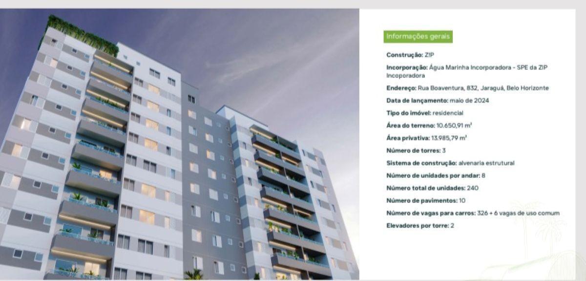 Apartamento, Liberdade, 2 Quartos, 1 Vaga