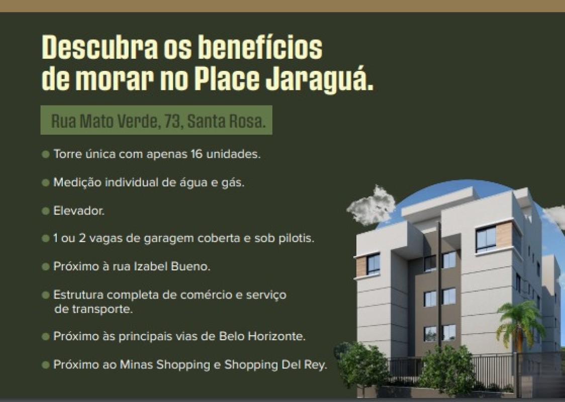 Apartamento, Santa Rosa, 2 Quartos, 1 Vaga, 1 Suíte