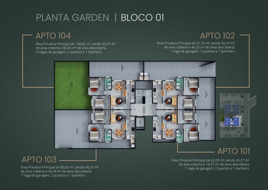 Apartamento, Minaslândia (p Maio), 2 Quartos, 1 Vaga