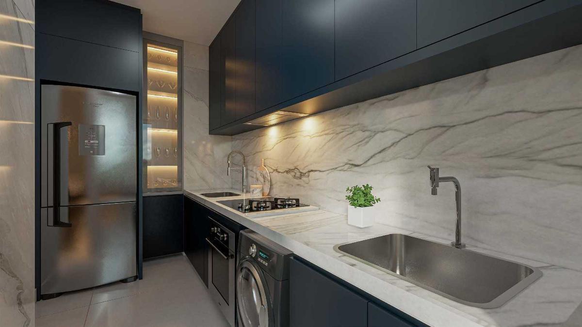 Apartamento, Castelo, 2 Quartos, 1 Vaga, 1 Suíte