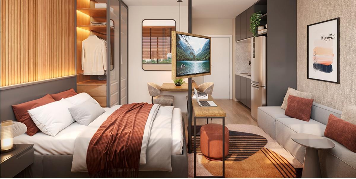 Apart Hotel, Lourdes, 1 Quarto, 0 Vaga