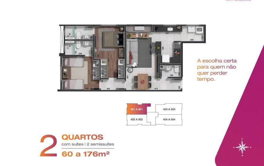 Apartamento, Prado, 2 Quartos, 2 Vagas, 1 Suíte