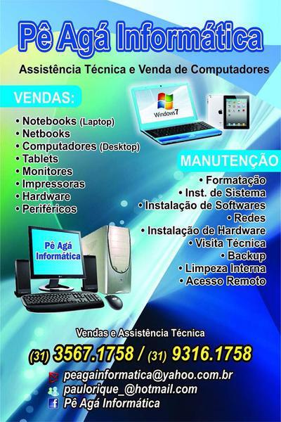 Assistência Técnica e Venda de Computadores
