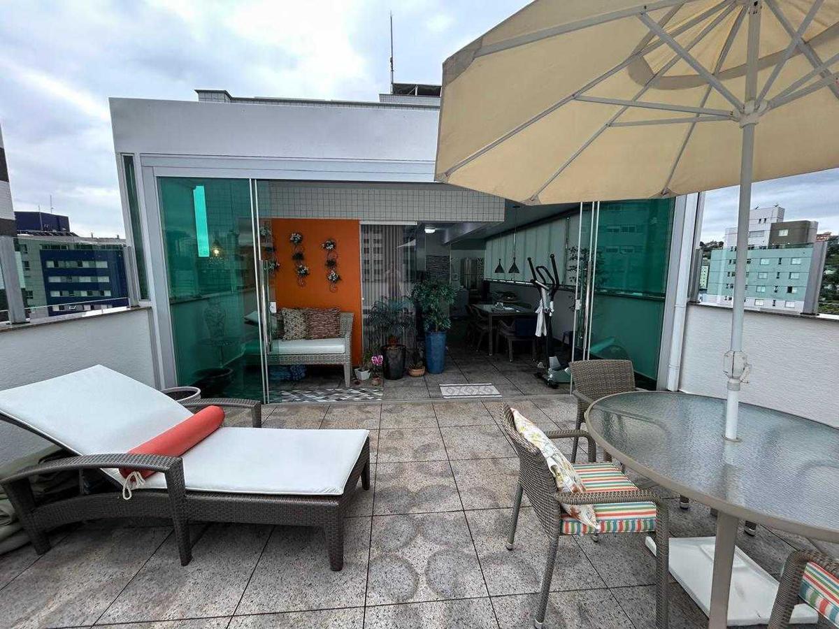 Cobertura, Serra, 4 Quartos, 3 Vagas, 2 Suítes