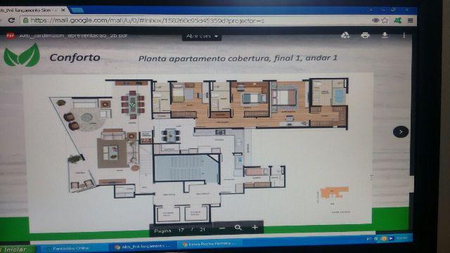 Apartamento, Sion, 4 Quartos, 3 Vagas, 4 Suítes