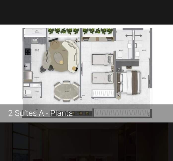 Apartamento, Carmo, 2 Quartos, 2 Vagas, 2 Suítes