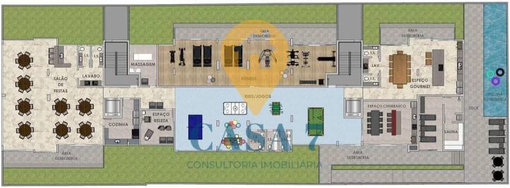 Apartamento, Santa Efigênia, 2 Quartos, 0 Vaga, 1 Suíte