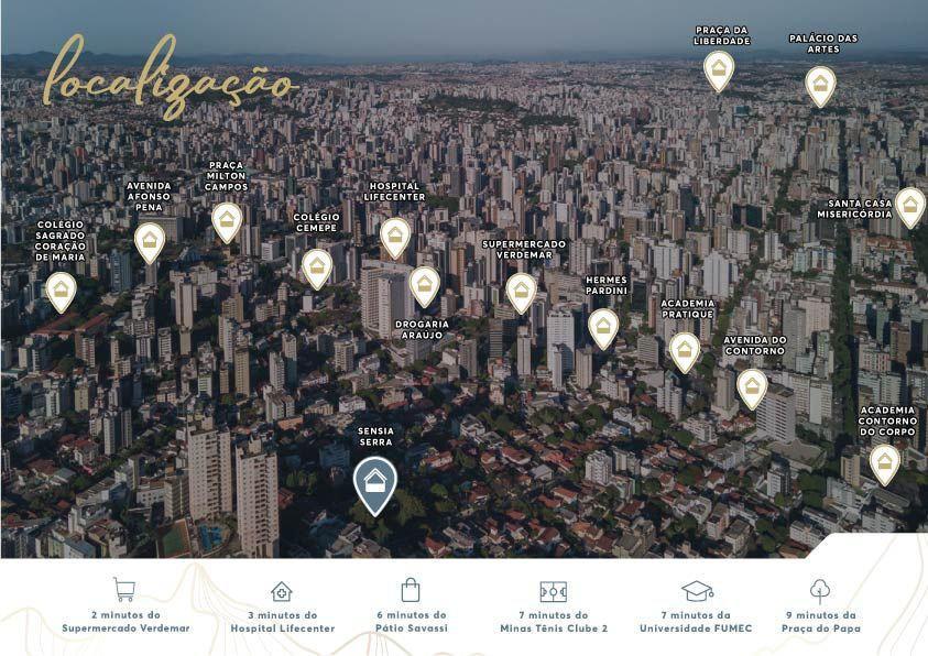 Apartamento, Serra, 2 Quartos, 2 Vagas, 1 Suíte