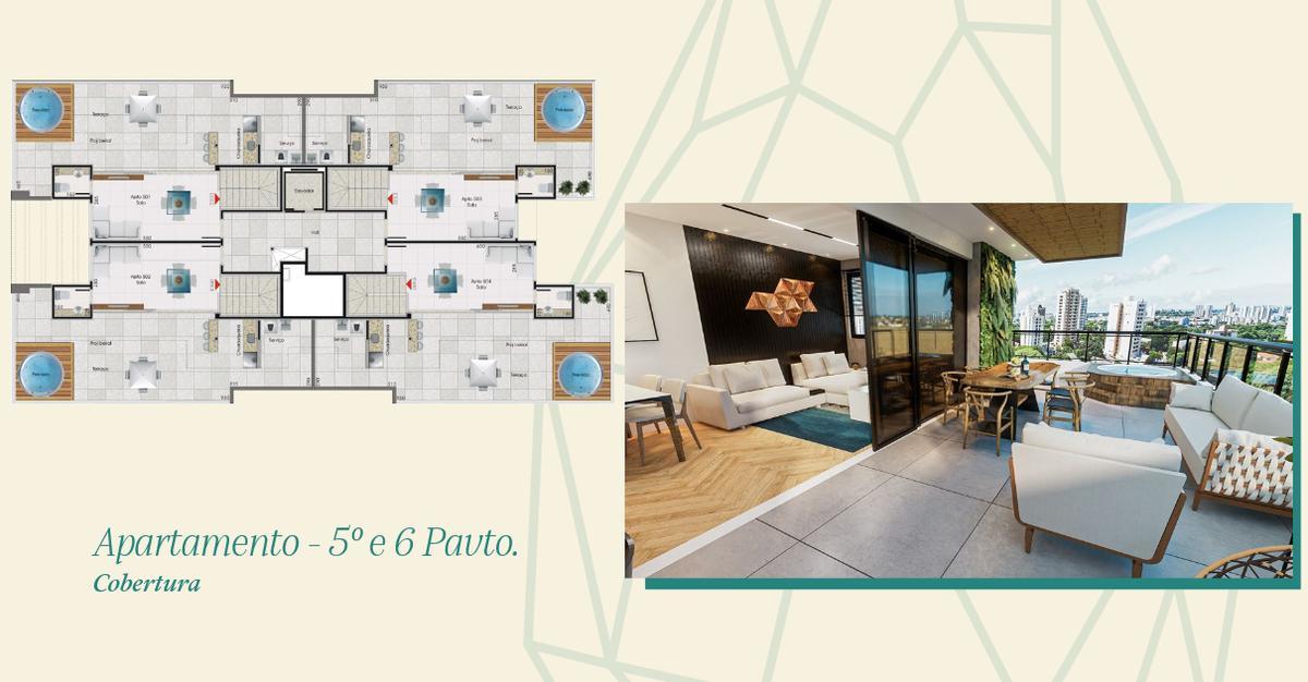 Cobertura, Prado, 3 Quartos, 3 Vagas, 1 Suíte