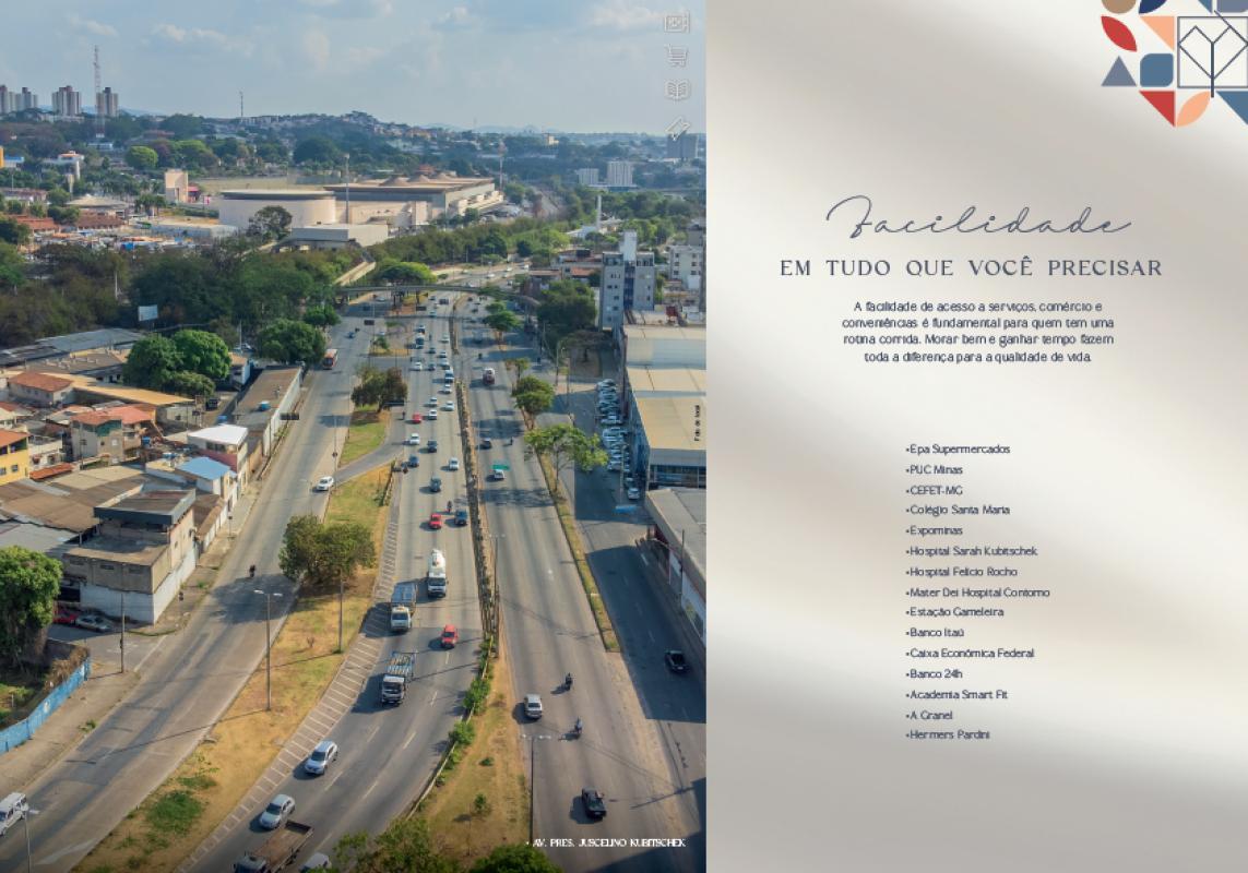 Apartamento, Coração Eucarístico, 3 Quartos, 2 Vagas, 1 Suíte