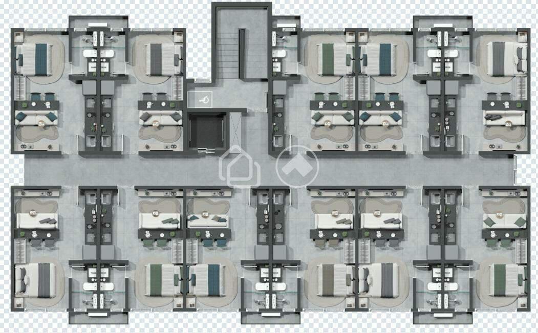 Apartamento, Barro Preto, 1 Quarto, 1 Suíte