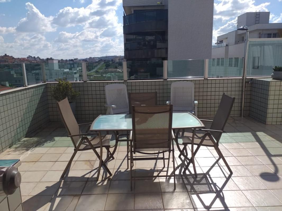 Cobertura, Castelo, 3 Quartos, 2 Vagas, 1 Suíte