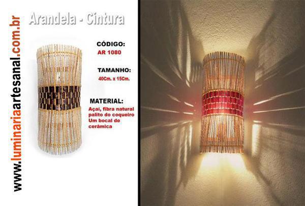 Luminárias de Teto e Parede, Arandela e Lustres