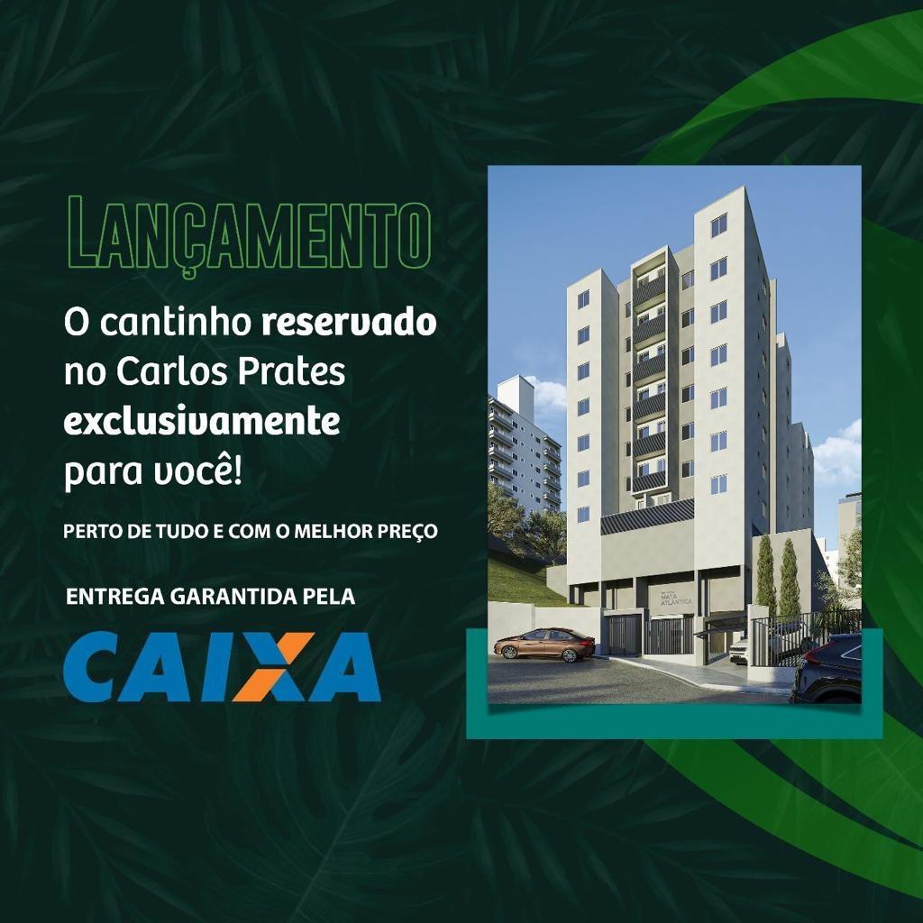 Apartamento, Carlos Prates, 2 Quartos, 1 Vaga