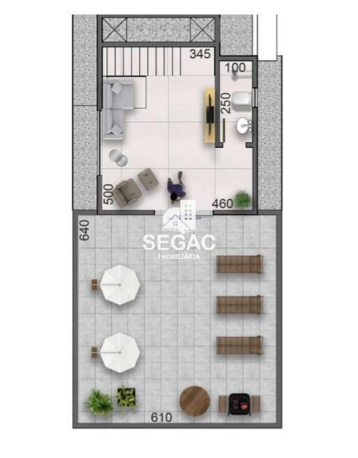 Cobertura, Barreiro, 3 Quartos, 2 Vagas, 1 Suíte