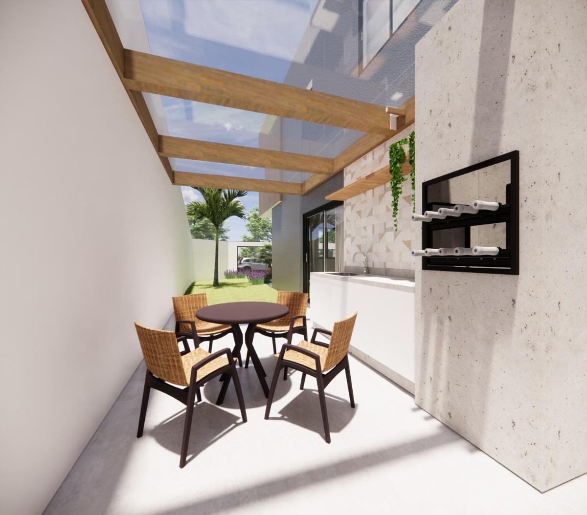 Casa, Planalto, 2 Quartos, 1 Vaga, 2 Suítes