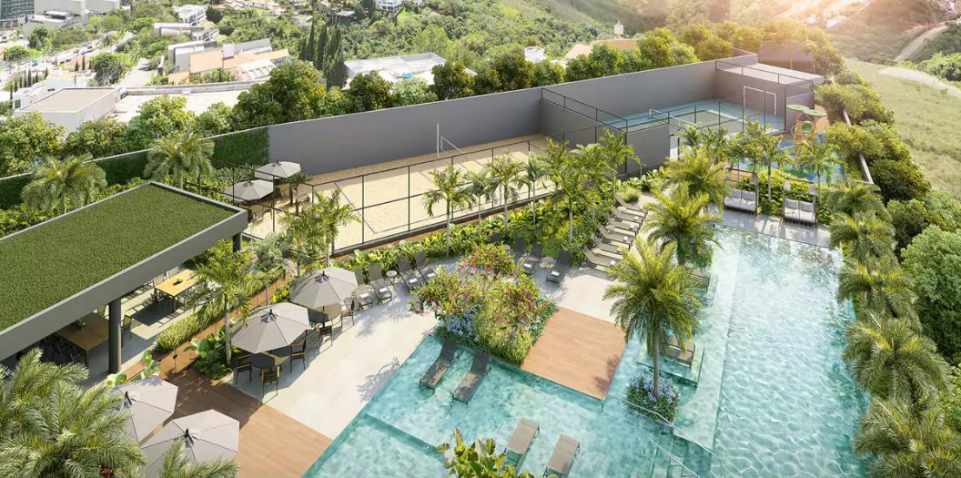 Apartamento, Vila Castela, 2 Quartos, 0 Vaga, 2 Suítes