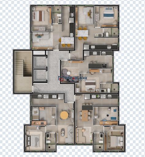 Apartamento, Cidade Nobre, 1 Quarto, 1 Vaga, 1 Suíte
