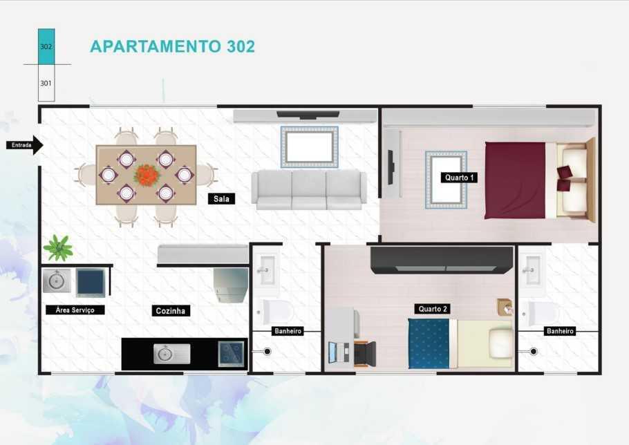 Apartamento, Alto Barroca, 2 Quartos, 1 Vaga, 1 Suíte