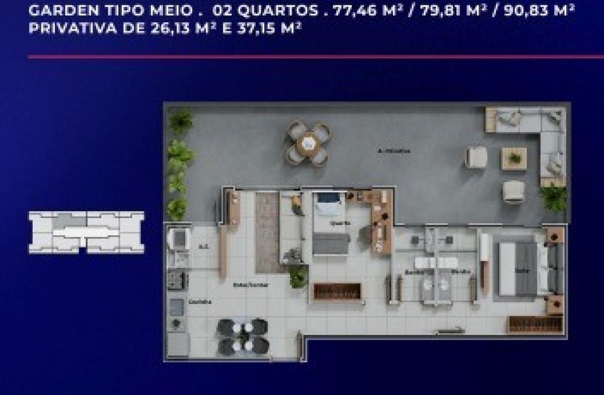 Apartamento, São Joaquim, 2 Quartos, 1 Vaga, 1 Suíte