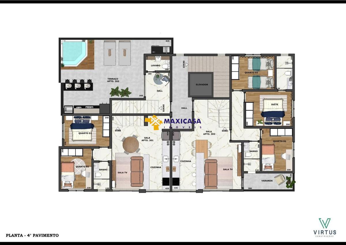 Apartamento, Heliópolis, 2 Quartos, 2 Vagas