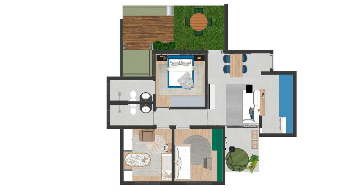 Apartamento, Boa Esperança, 3 Quartos, 2 Vagas, 1 Suíte