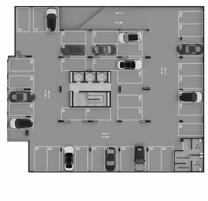 Apartamento, Funcionários, 2 Quartos, 2 Vagas, 2 Suítes