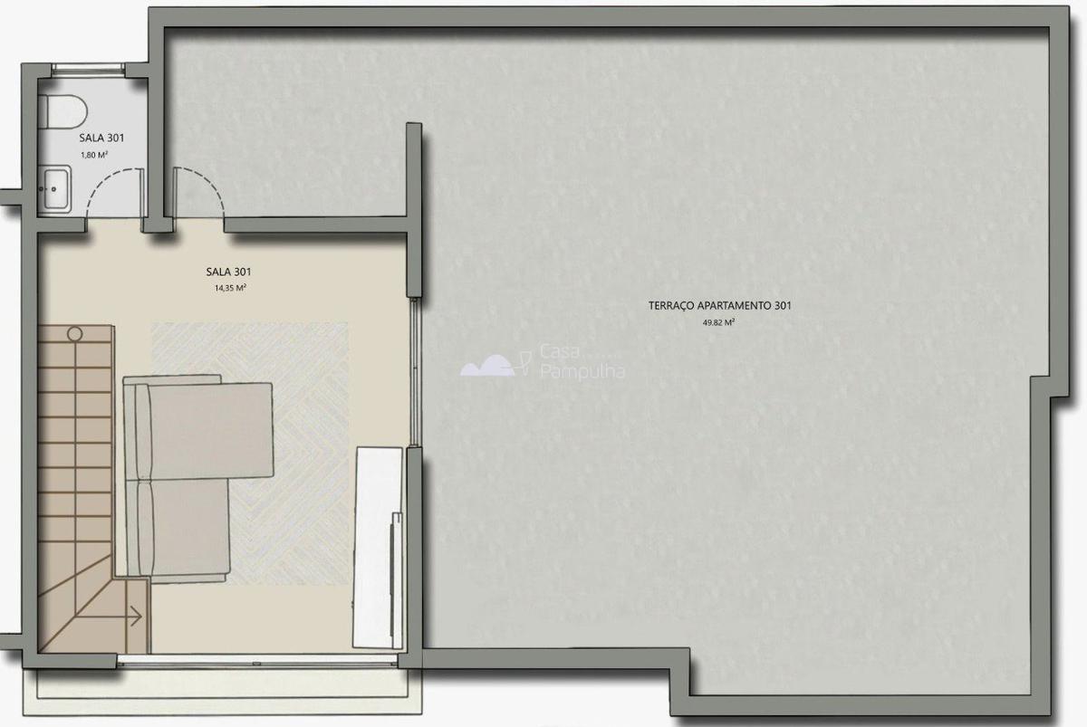 Apartamento, São Luiz (pampulha), 3 Quartos, 2 Vagas, 1 Suíte