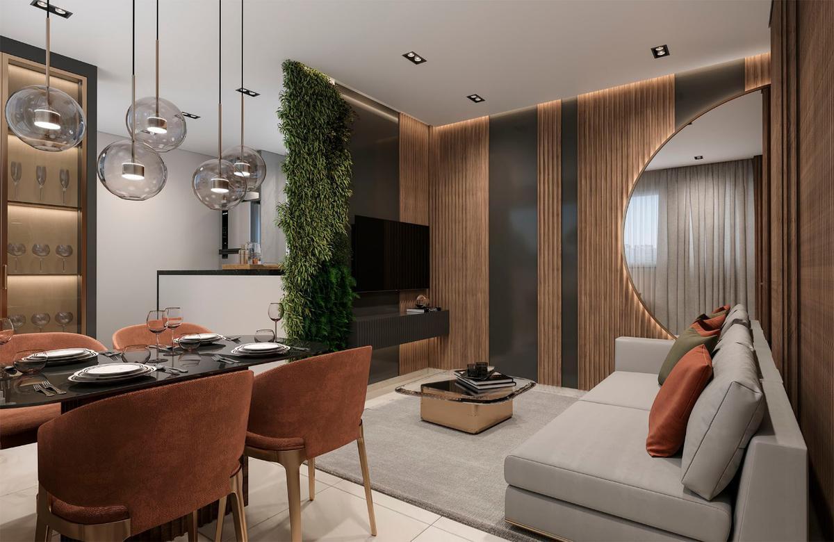 Apartamento, Funcionários, 2 Quartos, 2 Vagas