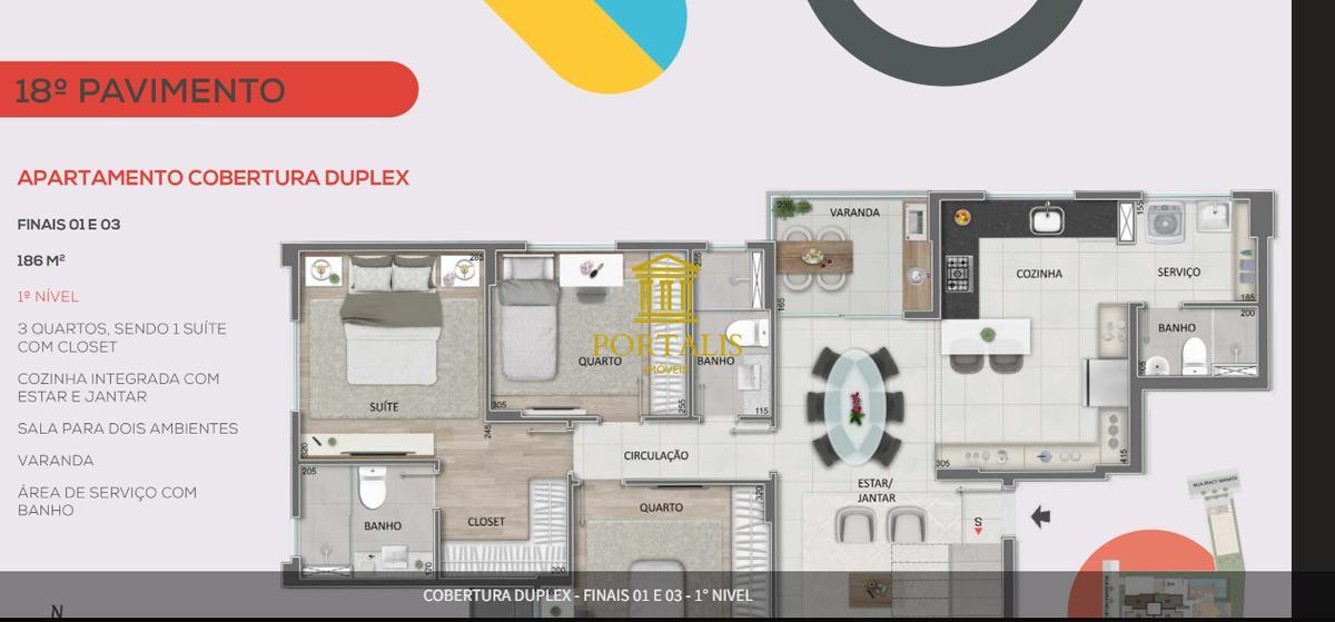 Apartamento, Buritis, 2 Quartos, 2 Vagas, 1 Suíte