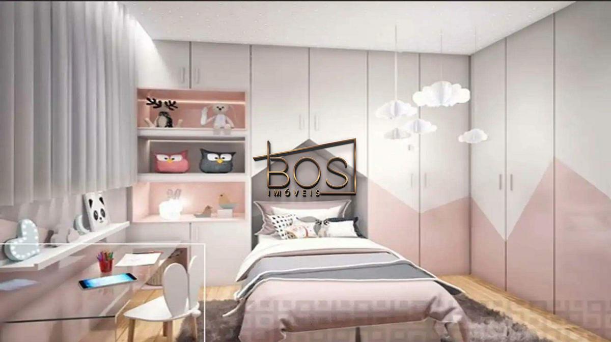 Apartamento, Vila Paris, 3 Quartos, 2 Vagas, 1 Suíte