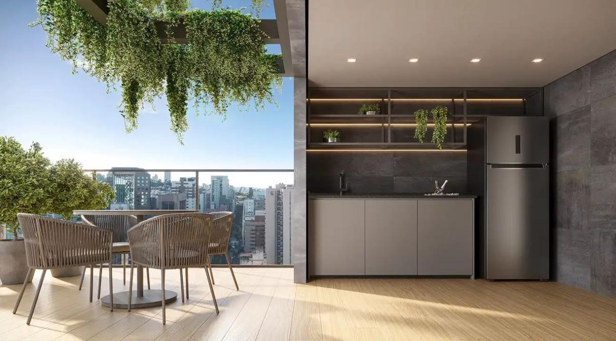 Apartamento, Savassi, 1 Quarto, 1 Vaga