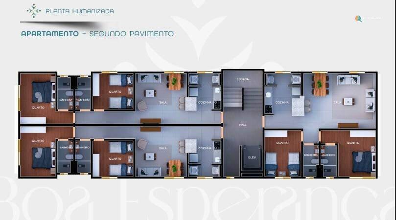 Apartamento, Boa Esperança, 2 Quartos, 1 Vaga, 1 Suíte