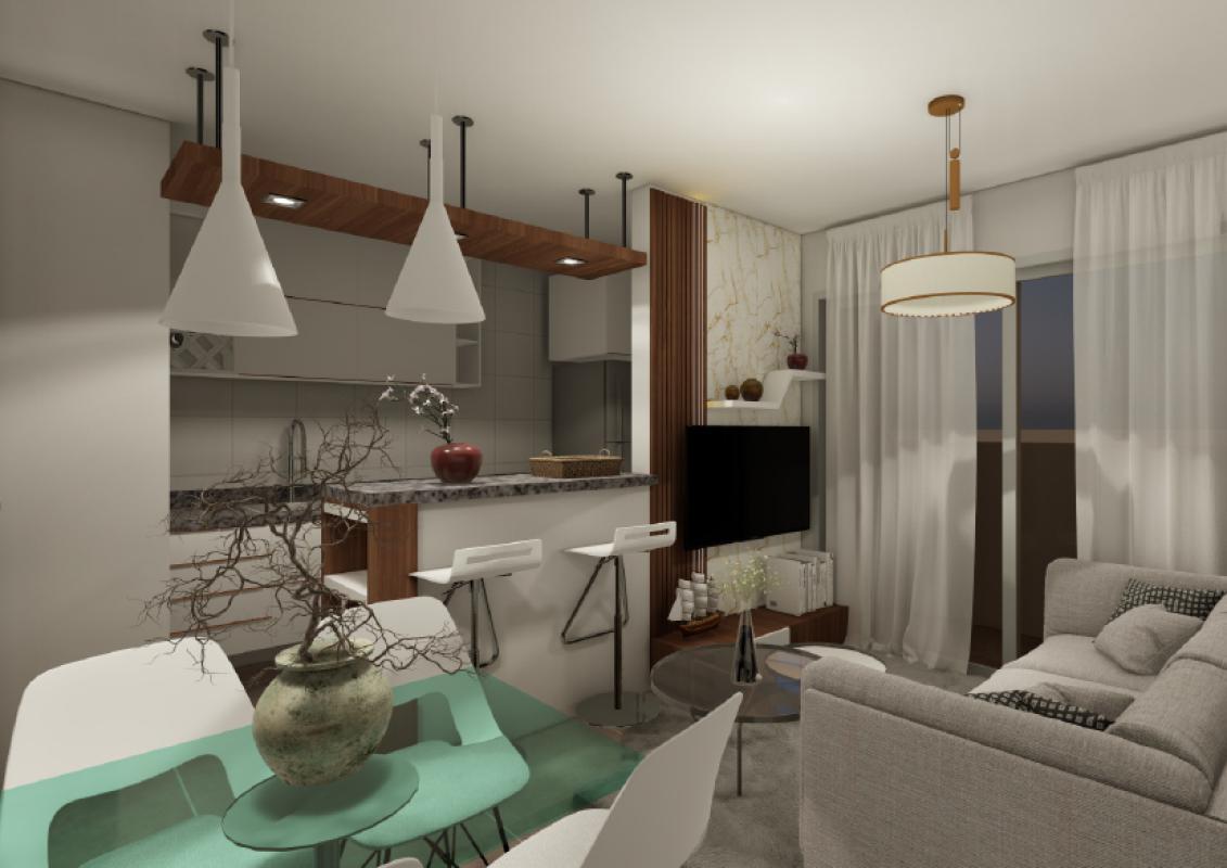 Apartamento, Santa Mônica, 2 Quartos, 2 Vagas, 1 Suíte