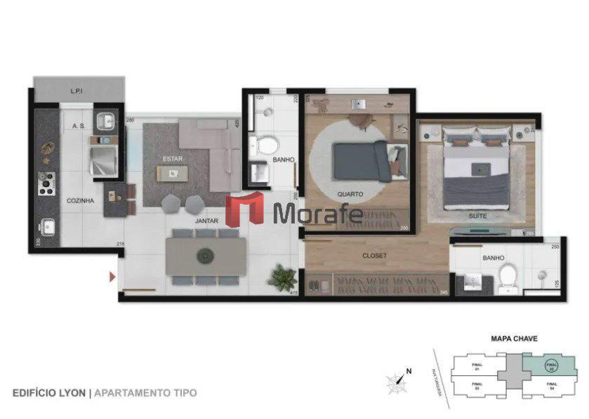 Apartamento, Prado, 2 Quartos, 2 Vagas, 1 Suíte