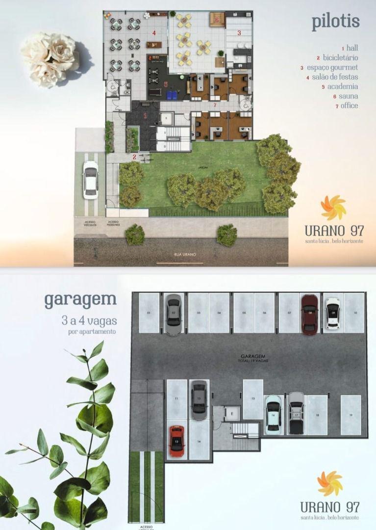 Apartamento, Santa Lúcia, 4 Quartos, 4 Vagas, 2 Suítes