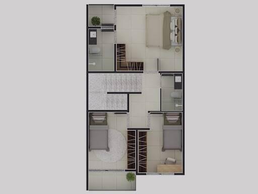 Casa, Belvedere, 3 Quartos, 2 Vagas, 1 Suíte