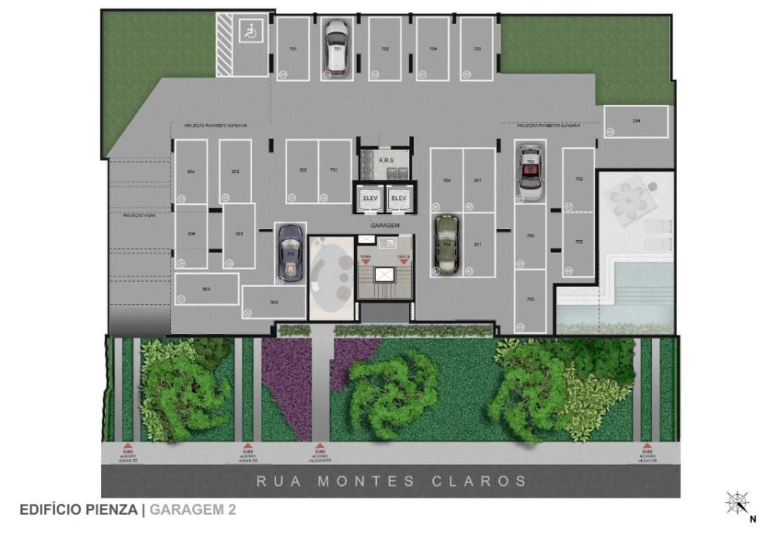 Apartamento, Anchieta, 3 Quartos, 2 Vagas, 1 Suíte