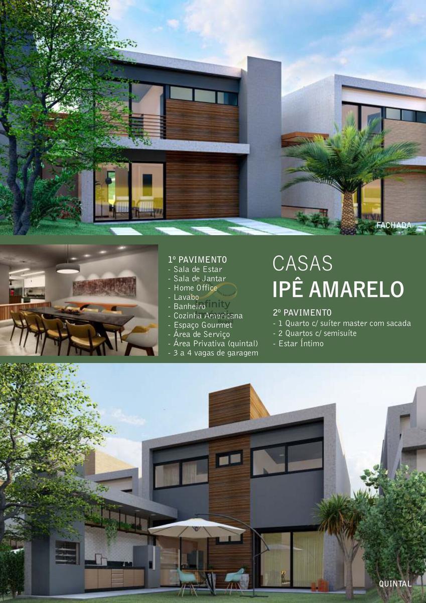 Casa em Condomínio, Garças, 3 Quartos
