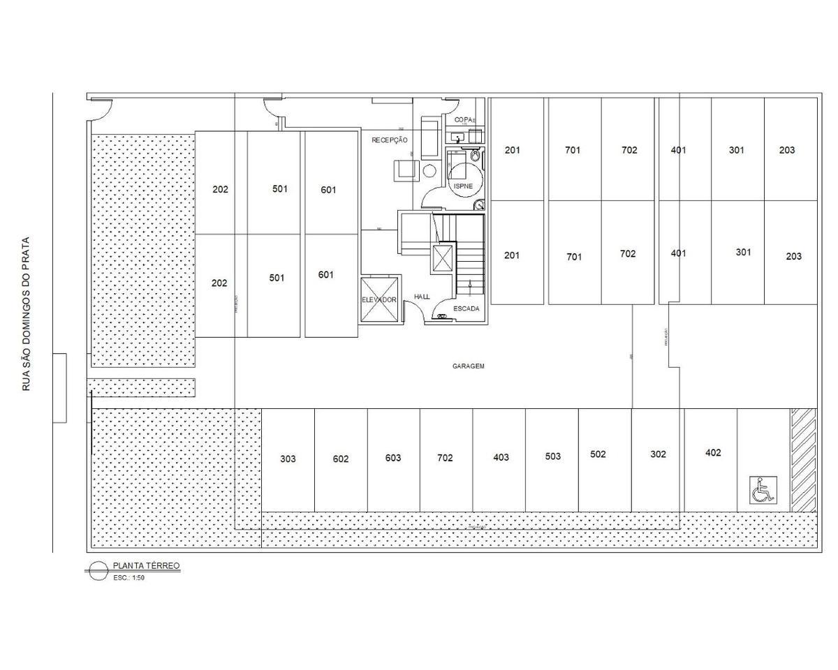 Apartamento, São Pedro, 1 Quarto, 2 Vagas