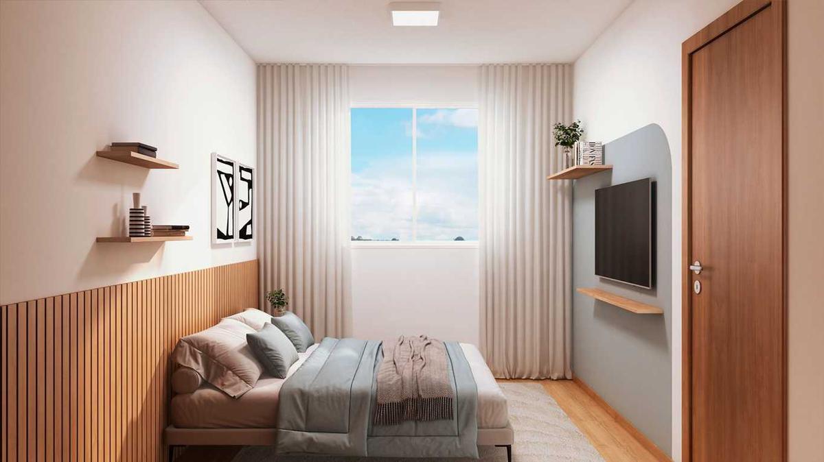 Apartamento, Praia, 2 Quartos, 1 Vaga