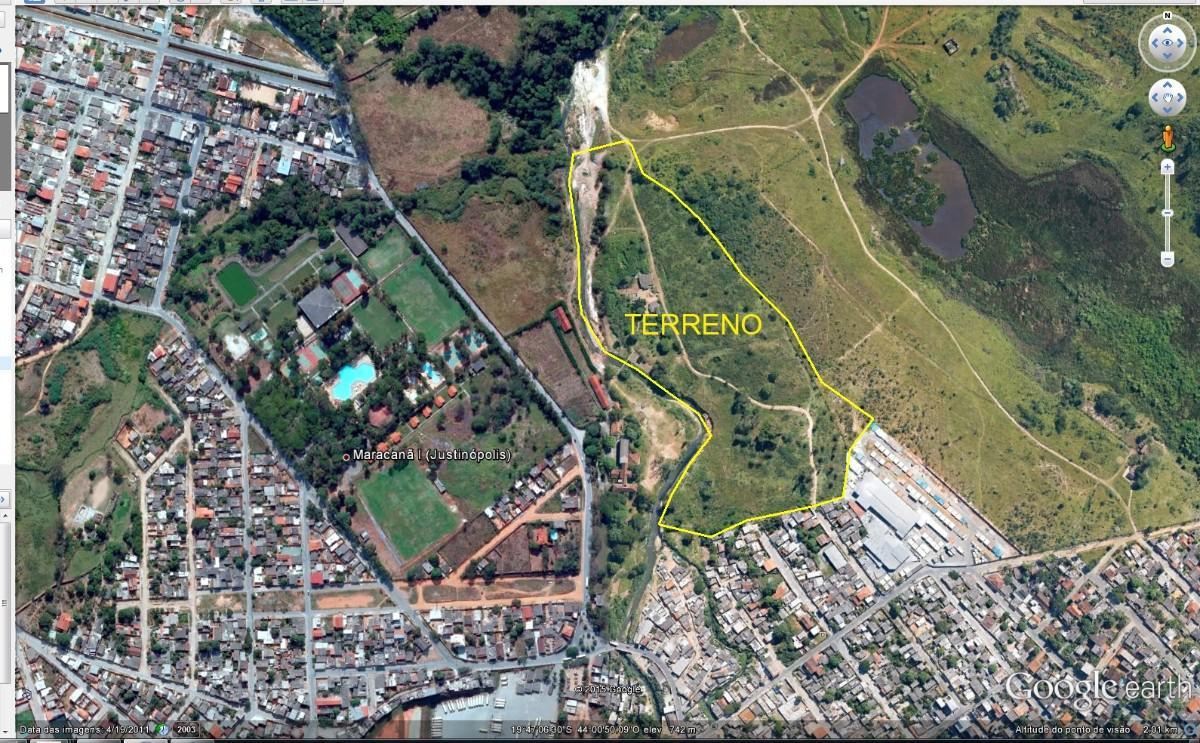 Lote, Botafogo (justinópolis), 0 Quarto, 0 Vaga
