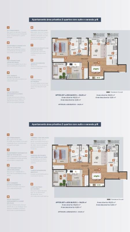Apartamento, Glória, 2 Quartos, 1 Vaga, 1 Suíte
