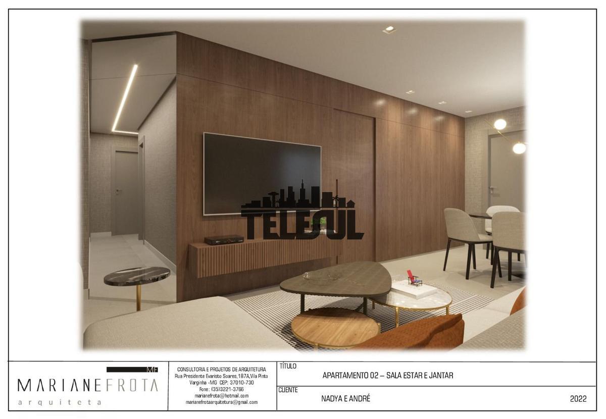 Apartamento, Jardim Andere, 3 Quartos, 2 Vagas, 1 Suíte