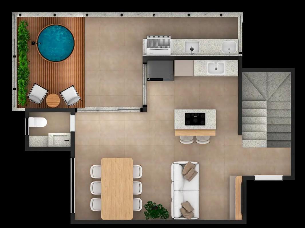 Cobertura, Prado, 3 Quartos, 3 Vagas, 1 Suíte